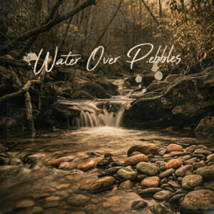 Artwork for royalty free folk song "Water Over Pebbles"